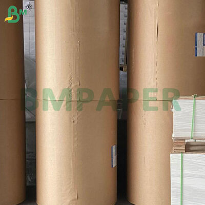 White Color Brown Color Two Side Silicone Coated Paper Rolls