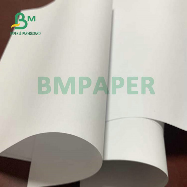 Spring Offset Paper 50gsm 53gsm Uncoated Woodfree Paper Offset White Paper For Notebook