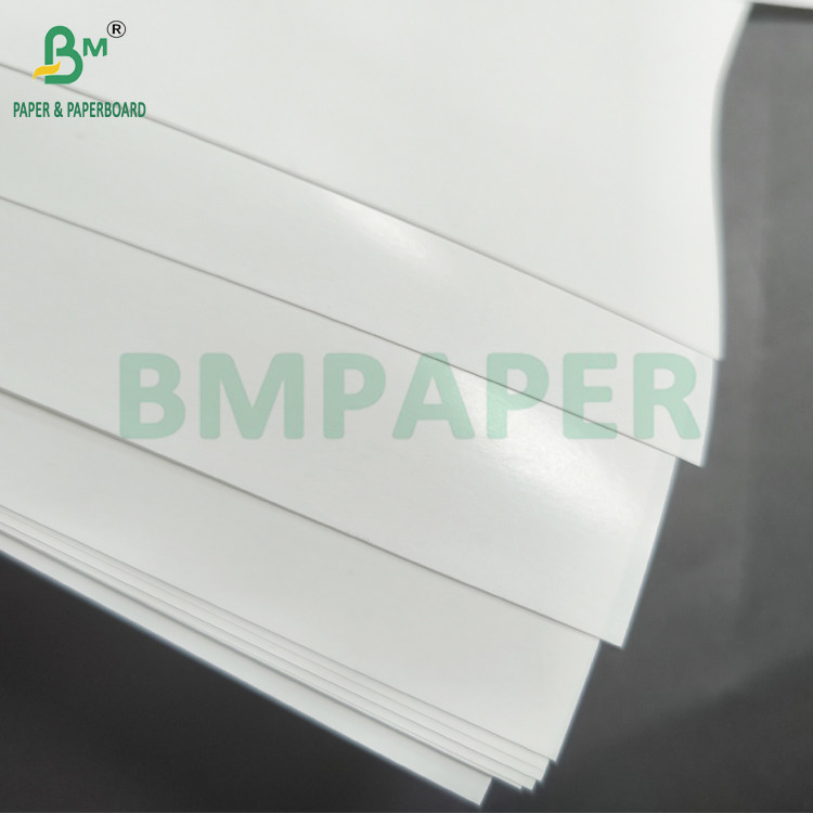 Coated One Side C1S Gloss Label Face Paper 90gsm For Labelling Industry