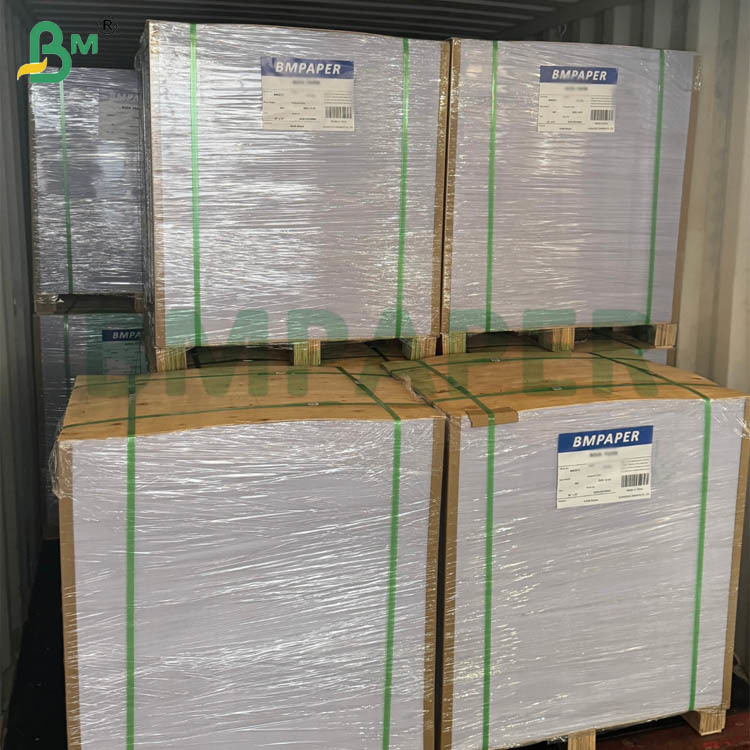 80g Food Grade White freezing Ice Cream Paper For Cone Packaging