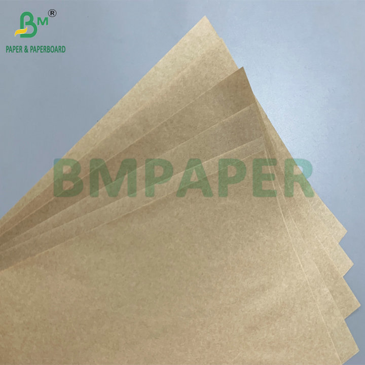 Proof Paper Non-Toxic Grease Resistant 30gsm 35gsm Brown Greaseproof Paper Sandwich ...