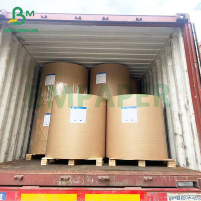 Recyclable  40gsm G1S Food Grade Bleached White MG Kraft Paper